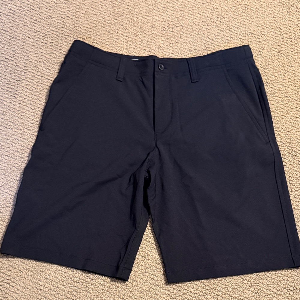 Under Armour Kids Black Golf Shorts